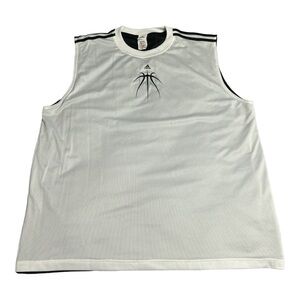 Adidas Athletic Basketball Sleeveless Muscle Tank Shirt Men’s Size 3X Revers